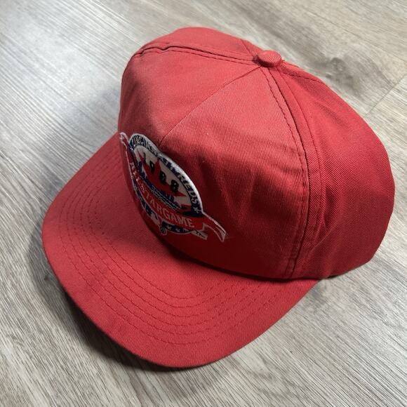 Vintage 1988 Cincinatti‎ Reds Hat Snapback MLB Baseball All Star Red Cap - Picture 7 of 8